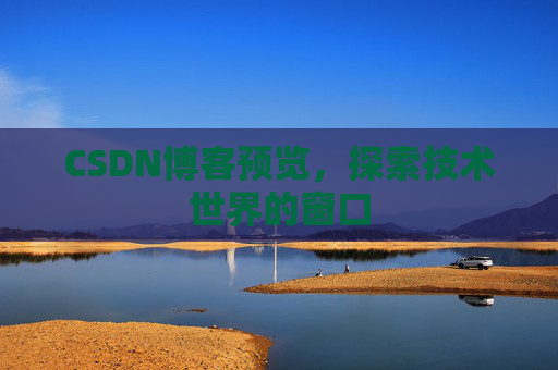 CSDN博客预览，探索技术世界的窗口